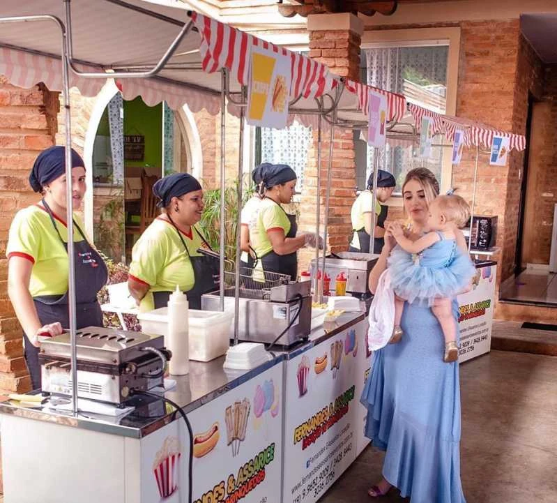 barraca de pipoca gourmet Limeira