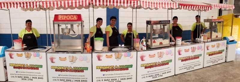 barraca para doces gourmet Piracicaba