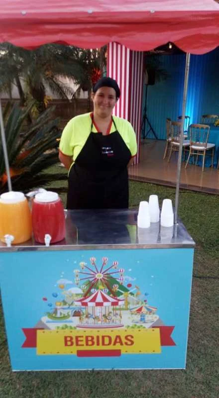 barraquinha de alimentação