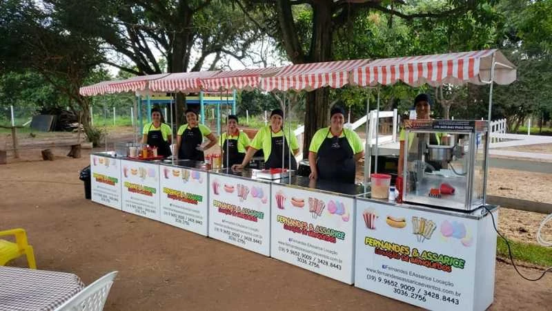 barraquinha para eventos de ferro