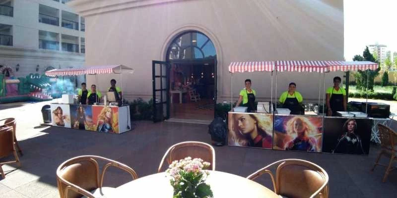 barraquinha personalizada para eventos