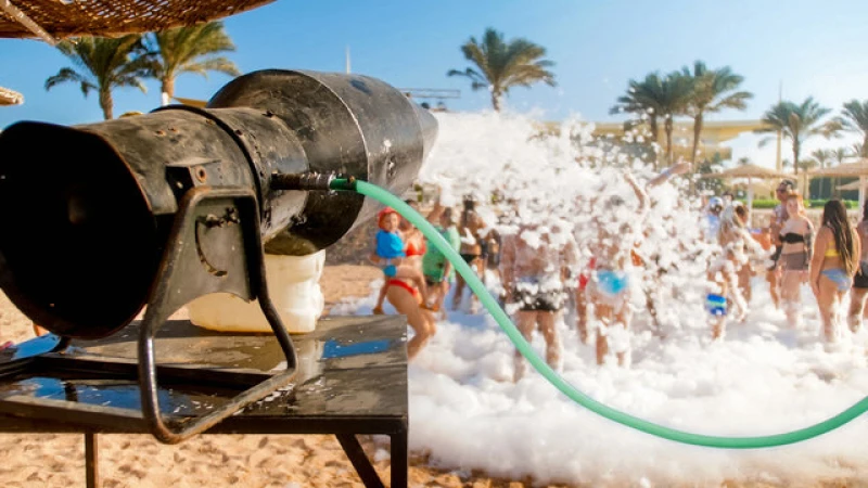 canhão de espuma