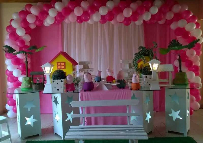 decoração de arranjos de balões