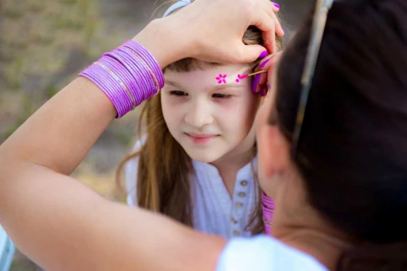 pintura facial para festa infantil